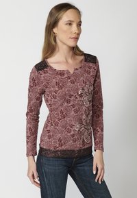 Koroshi LONG SLEEVE - Ilgarankovis viršutinės dalies drabužis - uva   grape