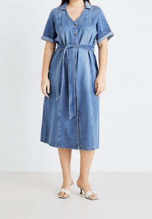 Denim dress - blue denim
