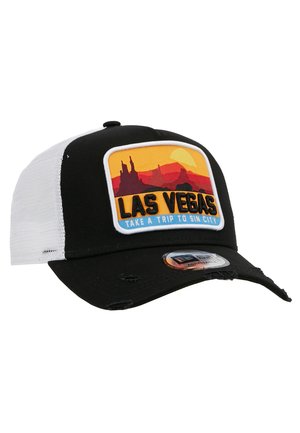 New Era DISTRESSED TRUCKER PACK - Cap - black