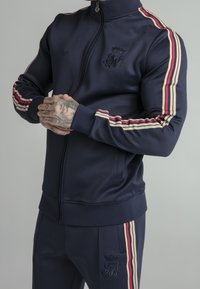 SIKSILK Felpa con zip - dark blue