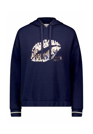 Betty Barclay, BETTY BARCLAY MIT KAPUZE SWEATSHIRT - Kapuzenpullover - patch dark blue beige
