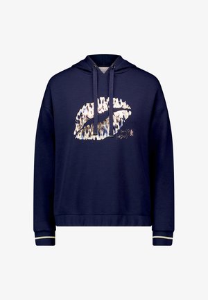 Betty Barclay, BETTY BARCLAY MIT KAPUZE SWEATSHIRT - Sweat à capuche - patch dark blue beige