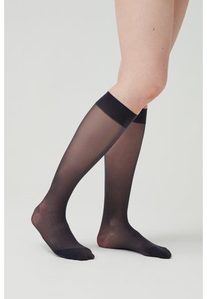 TRANSLUCENT 20 DEN COMPRESSION KNEE-HIGH - MADE IN GERMANY - Knee high socks - anthracite