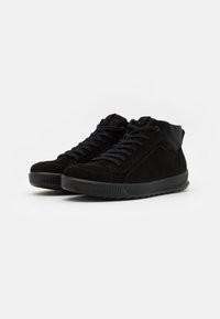 ECCO BYWAY - High-top trainers - black