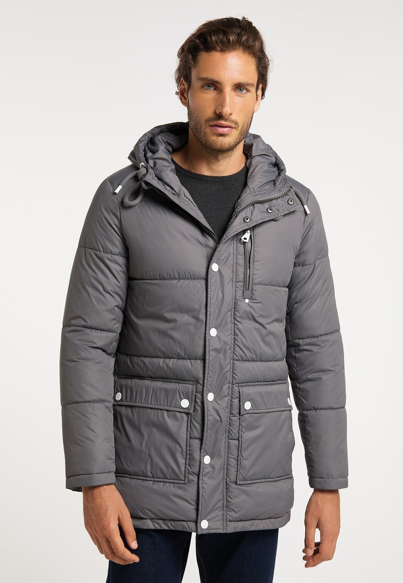 Herren Trenchcoats | DreiMaster DREIMASTER EISSEGLER Wintermantel dunkelgrau - QA62944 Herren Trenchcoats | DreiMaster DREIMASTER EISSEGLER Wintermantel dunkelgrau - QA62944