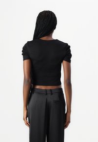 Pinko MARTELLO MAGLIA - Marškinėliai su spaudiniu - nero limousine