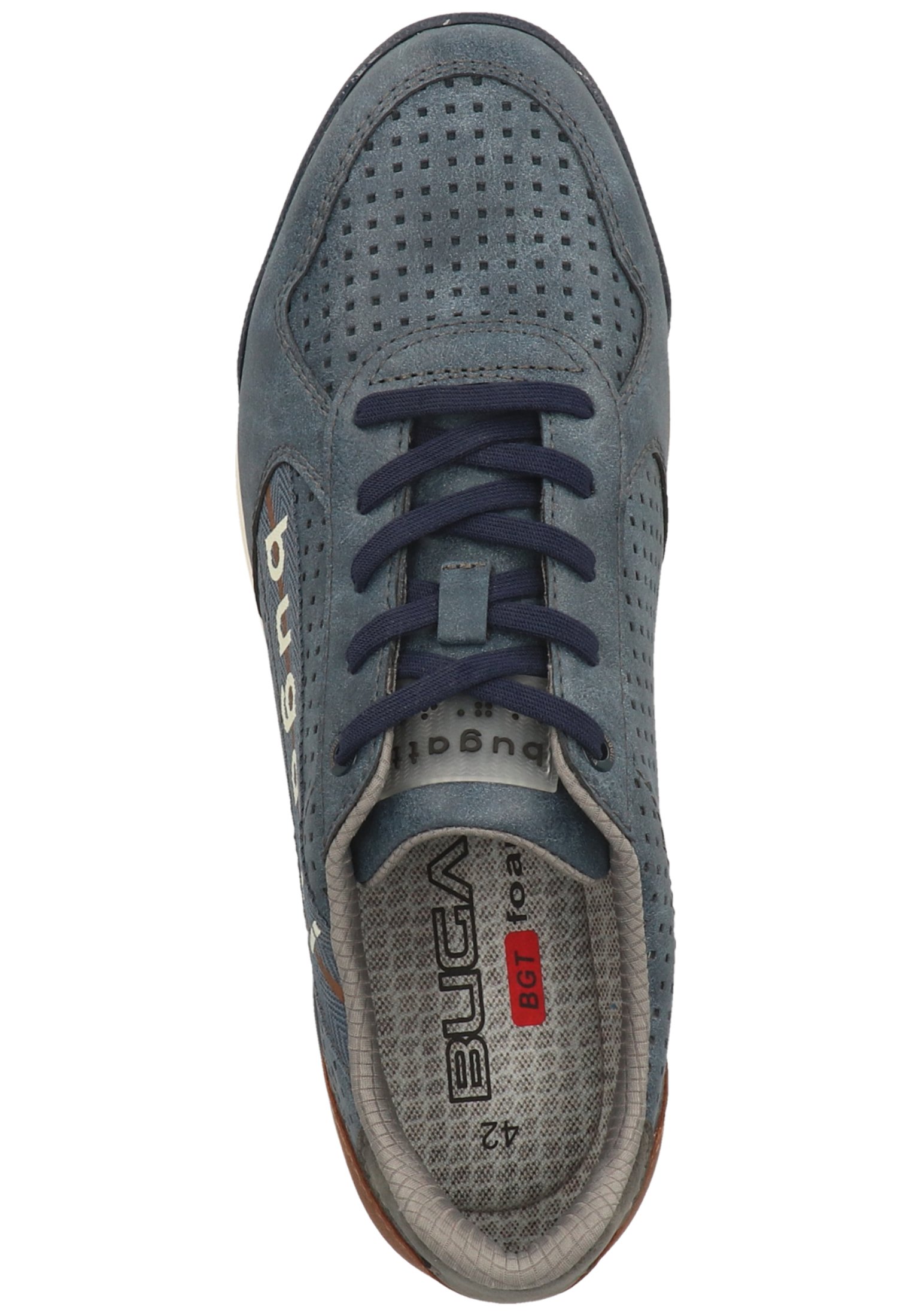 Bugatti Sneakers laag - blue/blauw - Zalando.nl