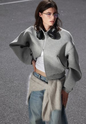 SCUBA - Sweat zippé - grey melange