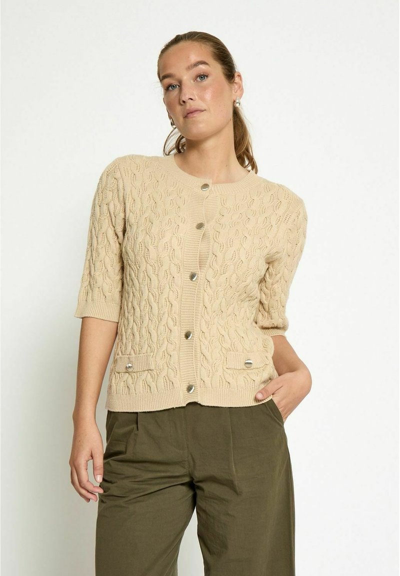 Minus Kardiganas - sand gray