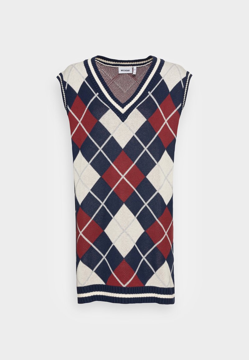 Weekday Gebreide jurk meerkleurig