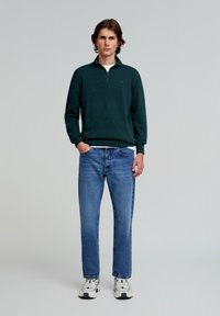 Scalpers PEAK TRICOT - Pulover - dark green