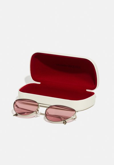 Alexander McQueen Slnečné okuliare - silver-coloured/pink