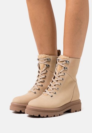Anna Field Bottines à plateau - beige