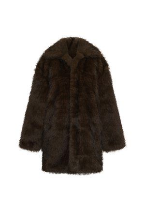 Kaffe, KAAURORA COAT - Manteau d'hiver - dark brown fur