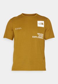 The North Face GRAPHIC BOXES FOUNDATION TEE - Camiseta deportiva - moss green
