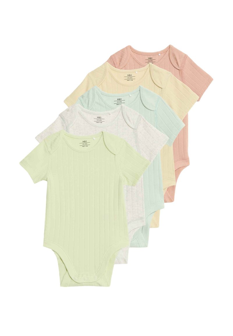 Marks & Spencer 5 PACK PLAIN - Body - green