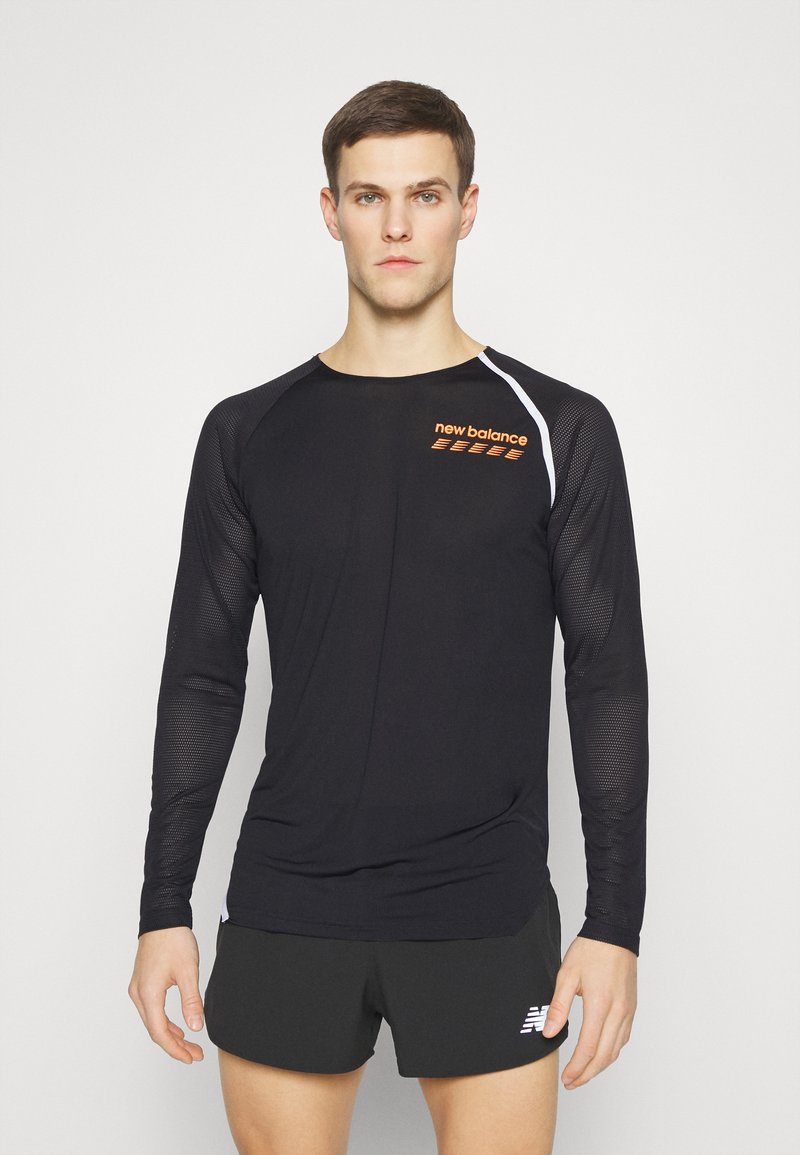 New Balance ACCELERATE PACER LONG SLEEVE Langarmshirt black/schwarz