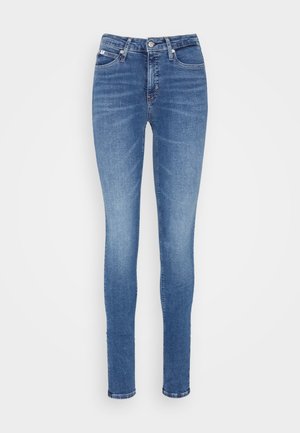 MID RISE - Jeans Skinny - denim dark