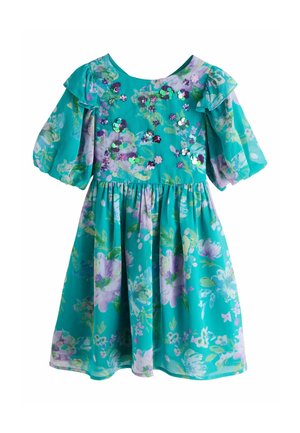 REGULAR FIT - EMBELLISHED  - Freizeitkleid - green floral