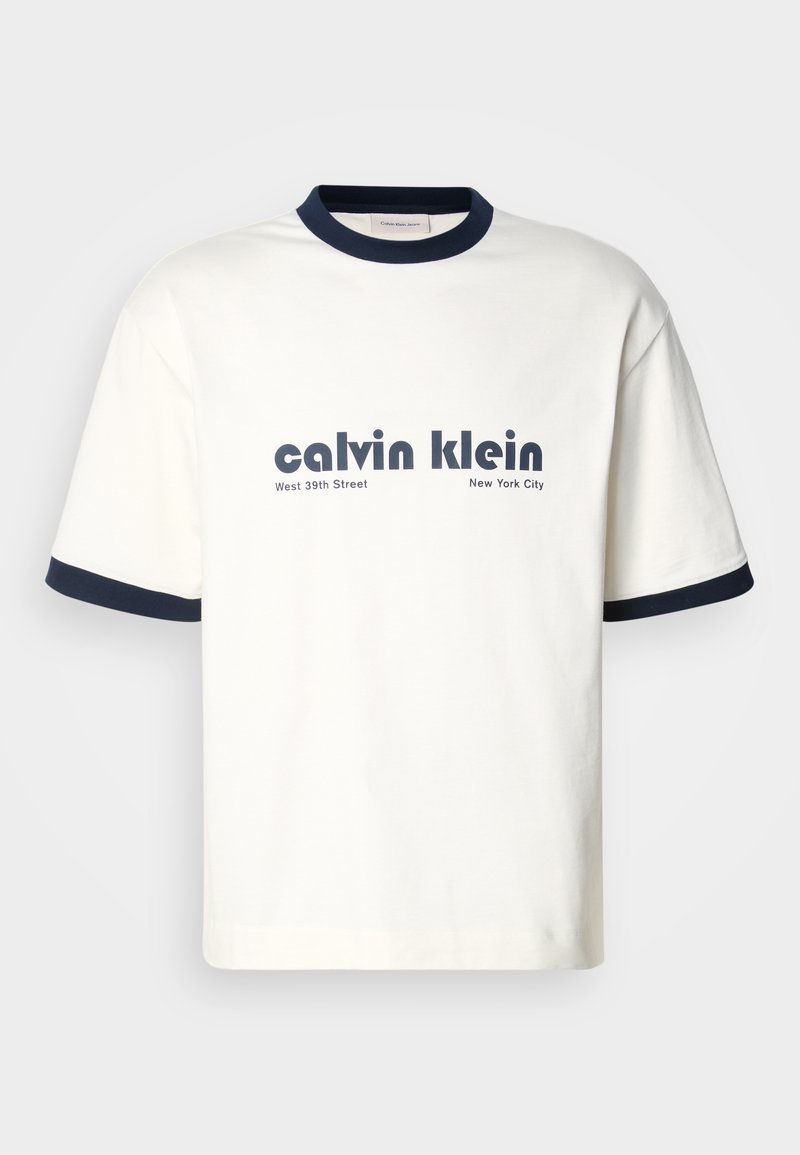 Calvin Klein Jeans T-shirt print crème