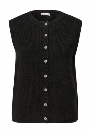 KUSCHELIGE  - Vest - schwarz