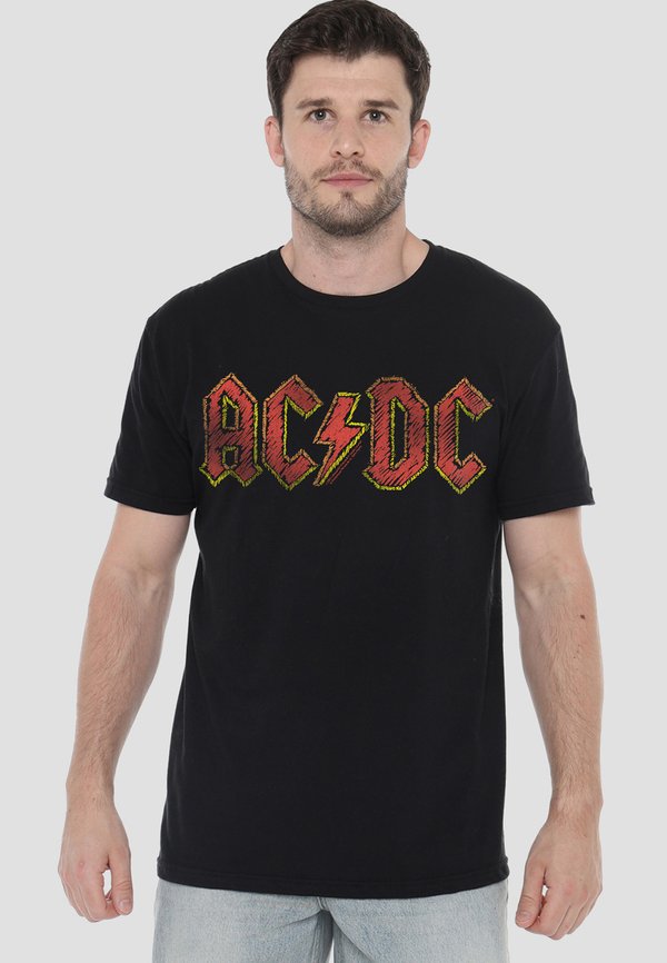 AC/DC HAND DRAWN LOGO - T-Shirt print