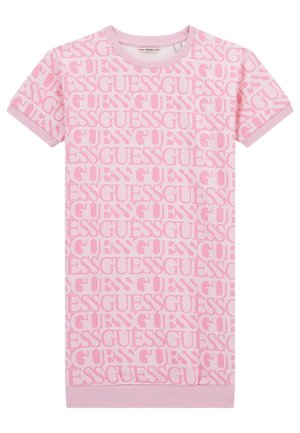 ALLOVER-LOGO - Jumper dress - fuchsia