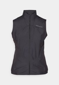 GLIDER WIND VEST - Brezrokavnik - black