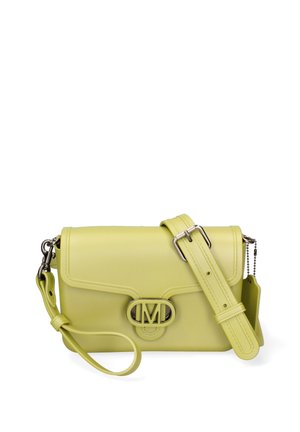 Schoudertas - yellow and silver