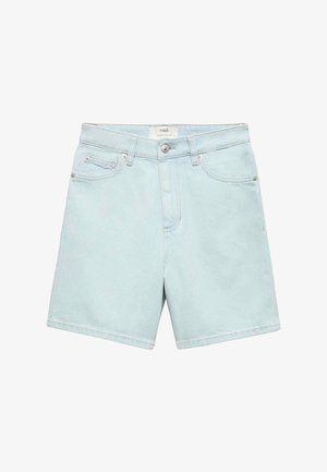 Marks & Spencer, REGULAR FIT - Jeans Shorts - light indigo