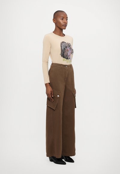 WEEKEND MaxMara LUCY HALE ELVY - Pantalon cargo - marrone