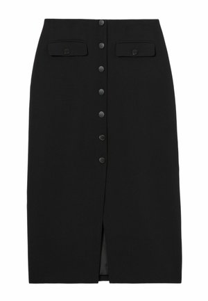 Claudie Pierlot, WOVEN SKIRT - Falda de tubo - noir