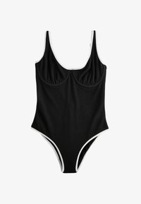 Neizvēlēts, black crinkle white tipped