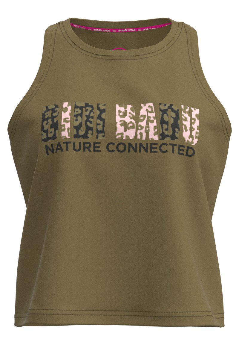 BIDI BADU Top olijfgroen