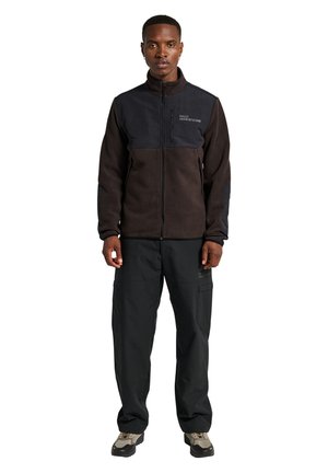 HALO, UNISEX, brązowy melanż