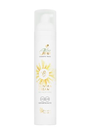 ALOE VERA COSMETIC TRATZ SUNTAN CREAM 30 SPF 100ML - Sonnenschutz - transparent