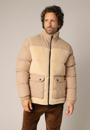 ORIGINAL GESCHWOLLENE CAMBRI - Winterjas - beige