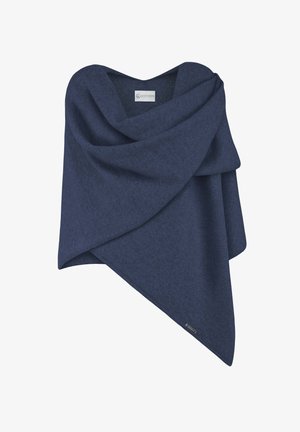 Giesswein MERINO CAPE - Cape - bleu