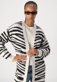 JDY LORRAINE ANIMAL  - Kardigán - cement