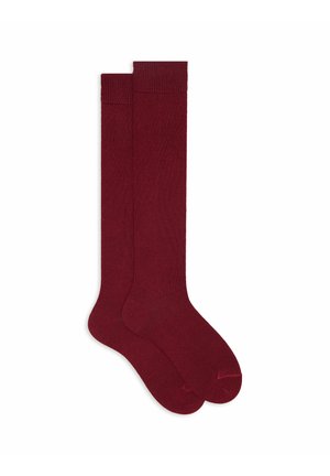 LUNGHE - Calzettoni - dark red