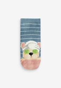 Next SPA  4 PACK  - REGULAR FIT - Calzini - grey purple dog
