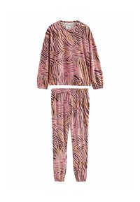Next COSY TALL SET - Pižamos komplektas - pink zebra