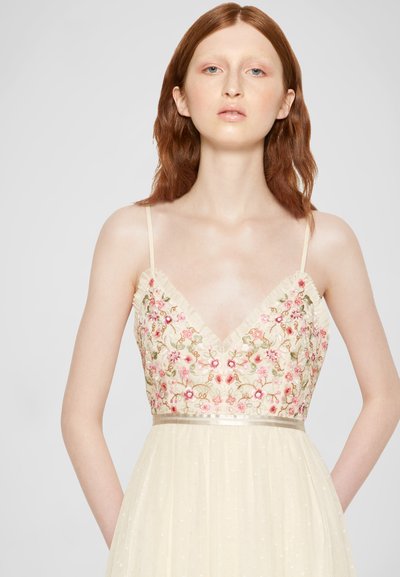 Needle & Thread ELSIE CAMI MIDI DRESS - Vestido de cocktail / Vestido de festa - champagne