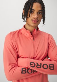 Björn Borg MIDLAYER HALF ZIP - Hosszú ujjú felső - faded rose