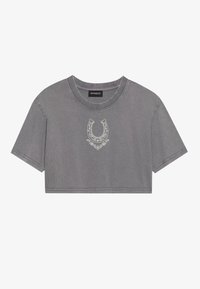 T-shirt med print - grey