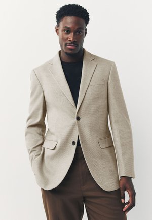 Next SLIM FIT - TEXTURED SMART - Sakko - neutral
