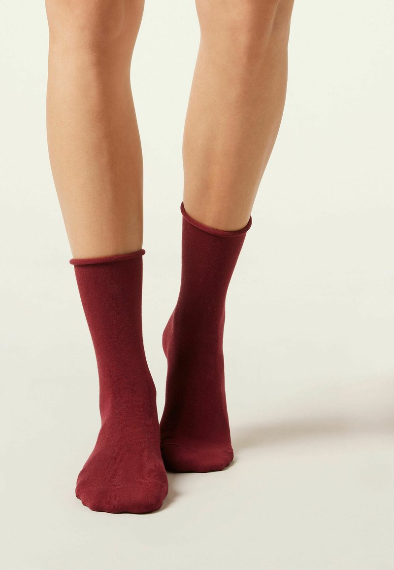 Calzedonia Socken - rot  dark red