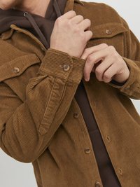 Jack & Jones JJEDALLAS OVERSHIRT - Viegla jaka - otter