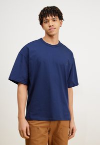 Alpha Industries - ALPHA ESSENTIALS  - T-shirt basic - ultra navy Miniatuurafbeelding 1