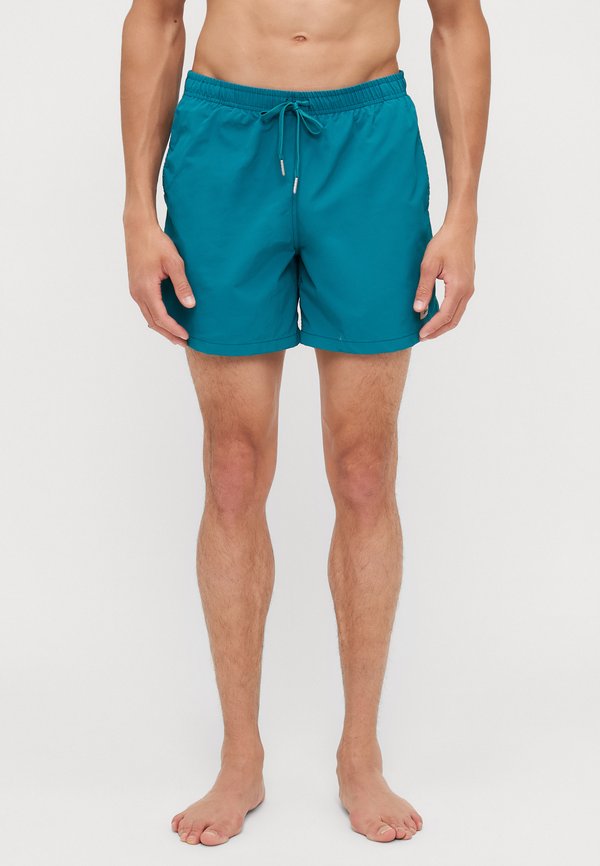 SOLID SWIM TRUNKS - Swimming trunks - marine